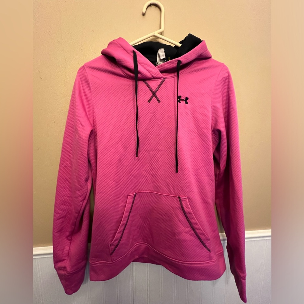 Under Armour Pink Hoodie Sweater